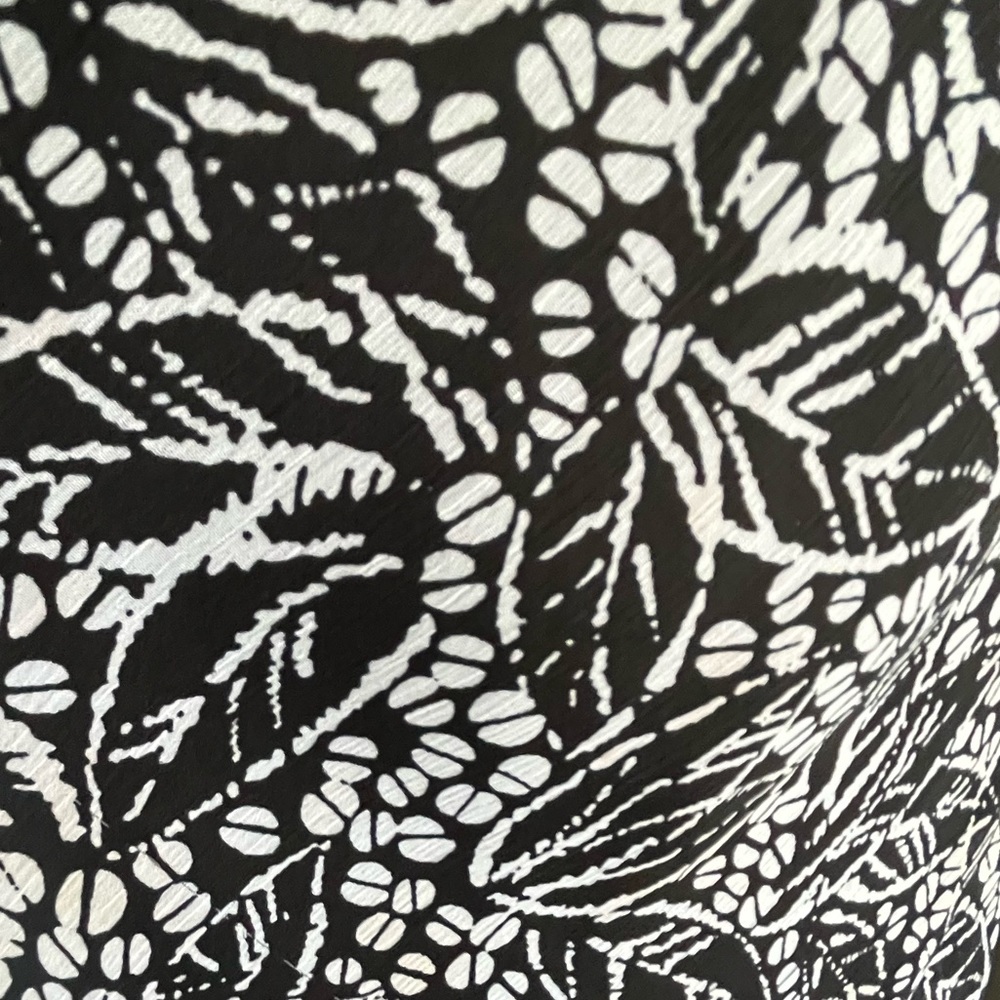 Lane Bryant Maxi Skirt, Black White | 14/16 - Picture 5 of 10